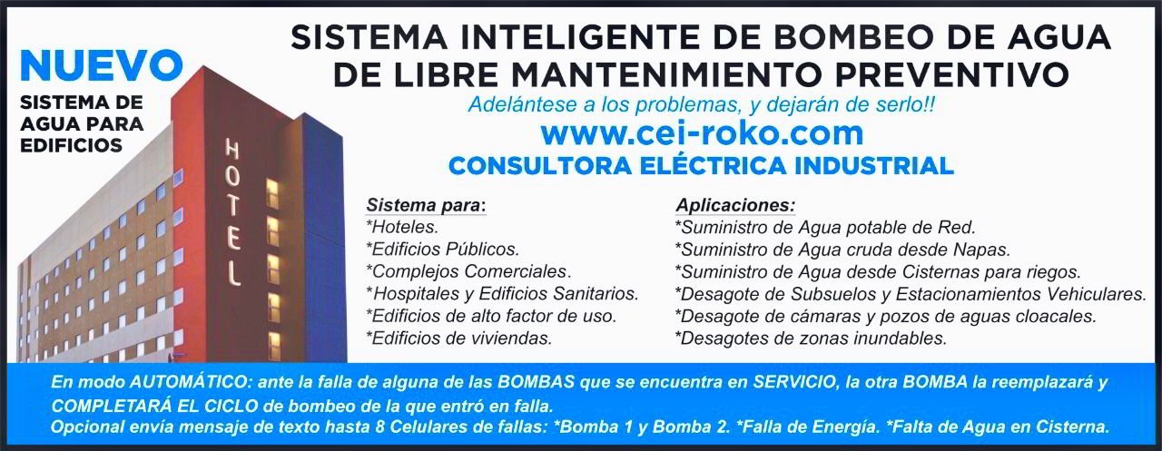 Sistema Inteligente de Bombeo de Agua - Libre de mantenimiento preventivo